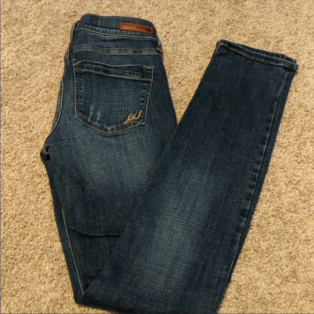 Express performance stretch skinny jeans